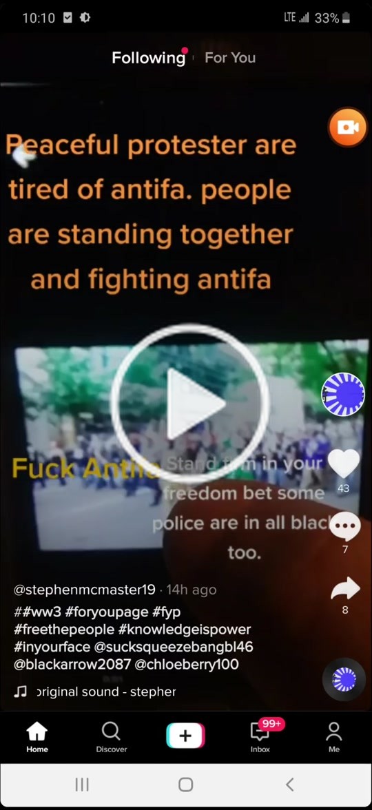 babyboysal1988(@babyboysal1988) on TikTok: AMERICAN'S ARE WAKING UP AND FIGHTING THE DEEPSTATE GLOBALIST CRIMINALS AND SAVING THEY'RE CITIES.WE WILL NOT LET AMERICA BE DESTROYED