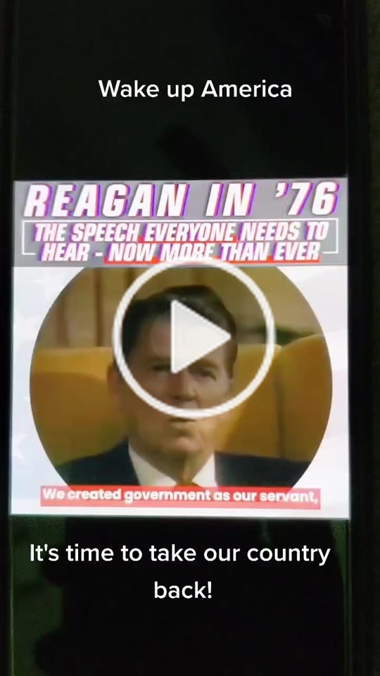 Ron Haas(@ronhaas79) on TikTok: #ronaldreagan #america #wakeupamerica #freedom #government