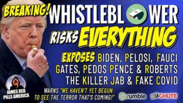 WHISTLEBLOWER Risks It ALL To Expose Biden, Pelosi, Pedo Pence, Killer Jab & More! @Johnheretohelp