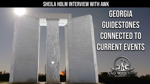 3.6.22: Sheila Holm connects GA Guidestones, Ukraine, bloodlines, HELLywood,Cronkite & EYE! PRAY