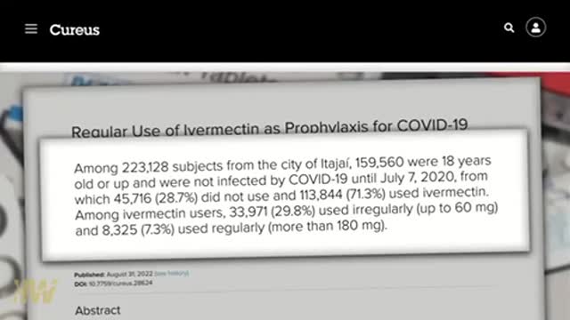 Del Bigtree Reacts to Huge Peer-Reviewed Ivermectin Study Showing 92% Reduction in COVID Mortality