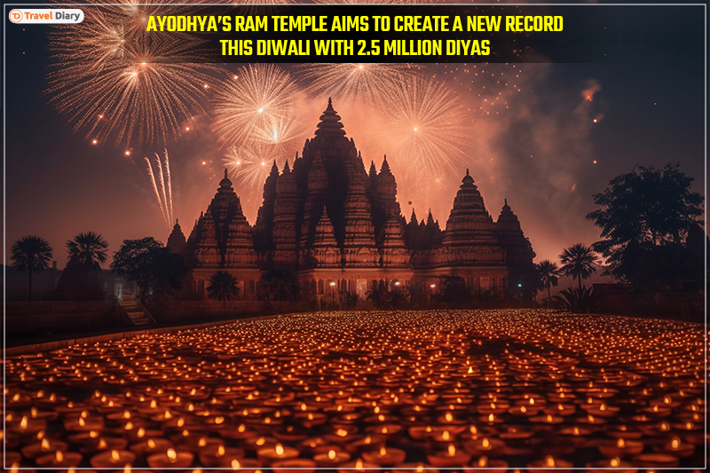 Ayodhya Diwali Diyas and Drone Show Set for World Record