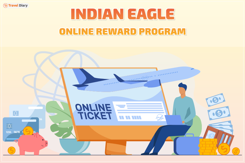 Indian Eagle Online Reward Program for USA to India Flights