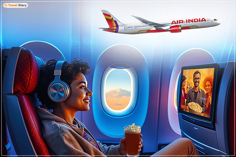 Air India Wireless Entertainment on All Flights