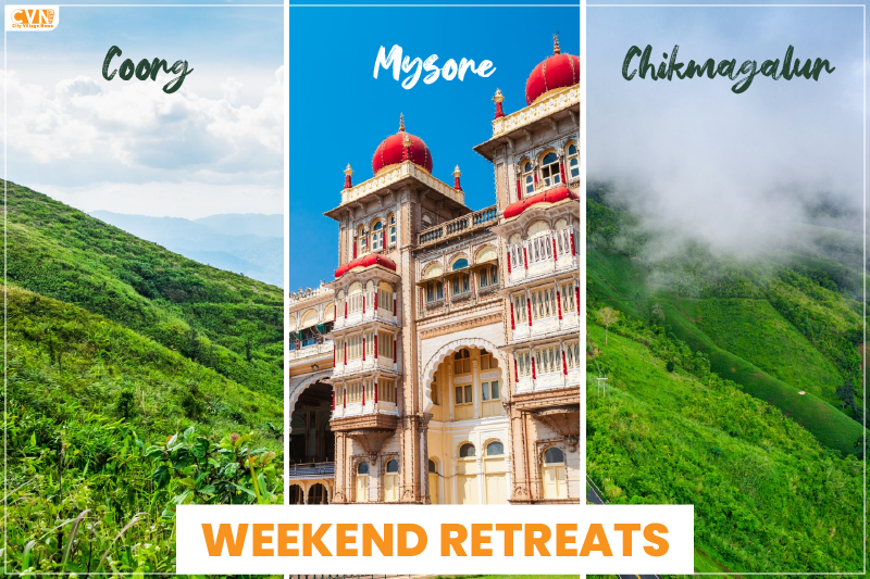 Explore Coorg, Mysore, and Chikmagalur Weekend Retreats